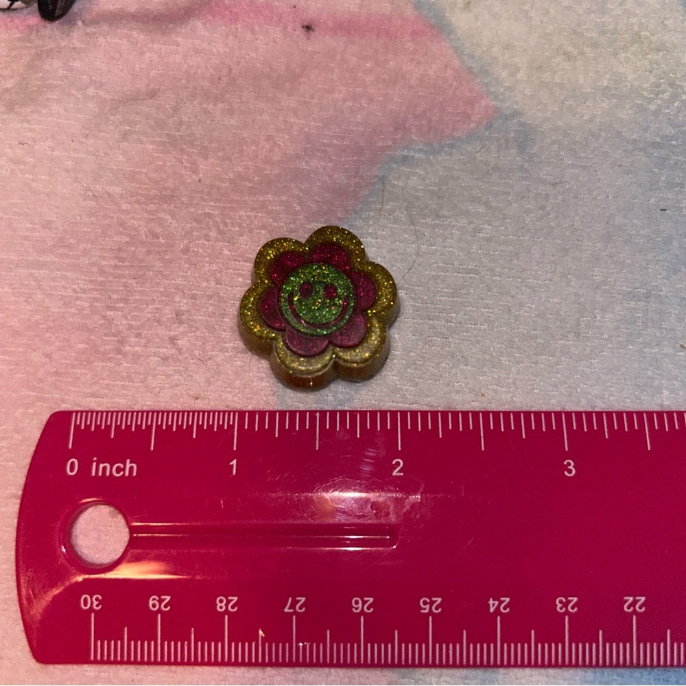 5 for $15 Crocs glitter flower charm Guardians